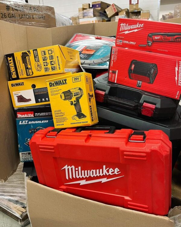 POWER TOOLS PALLETS 5 POWER TOOLS PALLETS