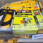 DEWALT TOOL PALLETS LOTS 10 DEWALT TOOL PALLETS LOTS